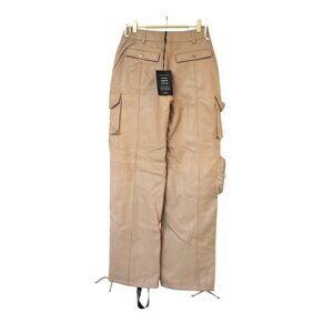 Honey Leather Pant - Tannin